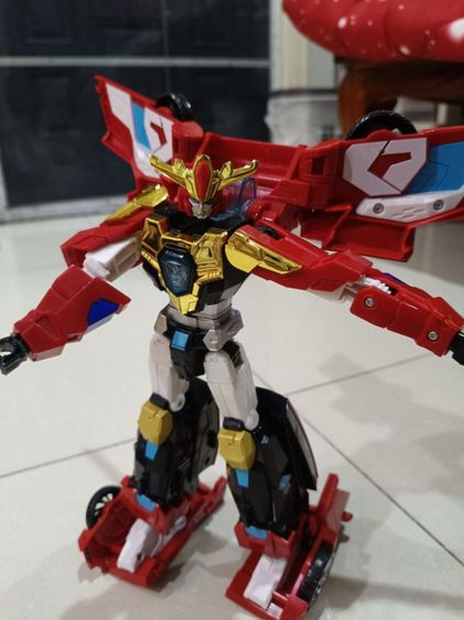 หุ่นยนต์แปลงร่าง Hello Carbot รุ่น Ace Fron Refine งานแท้ แปลงร่างเป็นรถสปอร์ตสีแดงได้ รูปที่ 2