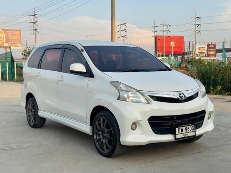Toyota Avanza 2012 1.5 S Touring Sedan เบนซิน ไม่ติดแก๊ส เกียร์อัตโนมัติ ขาว รูปที่ 3