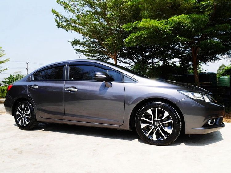 Honda Civic 2014 2.0 E i-VTEC Sedan เบนซิน ไม่ติดแก๊ส เกียร์อัตโนมัติ เทา รูปที่ 2