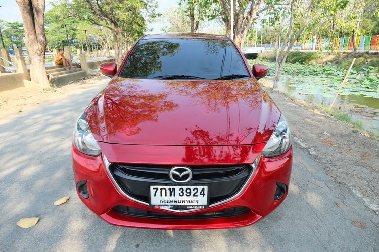 Mazda Mazda 2 2018 1.3 Sports High Connect Sedan เบนซิน ไม่ติดแก๊ส เกียร์อัตโนมัติ แดง รูปที่ 2