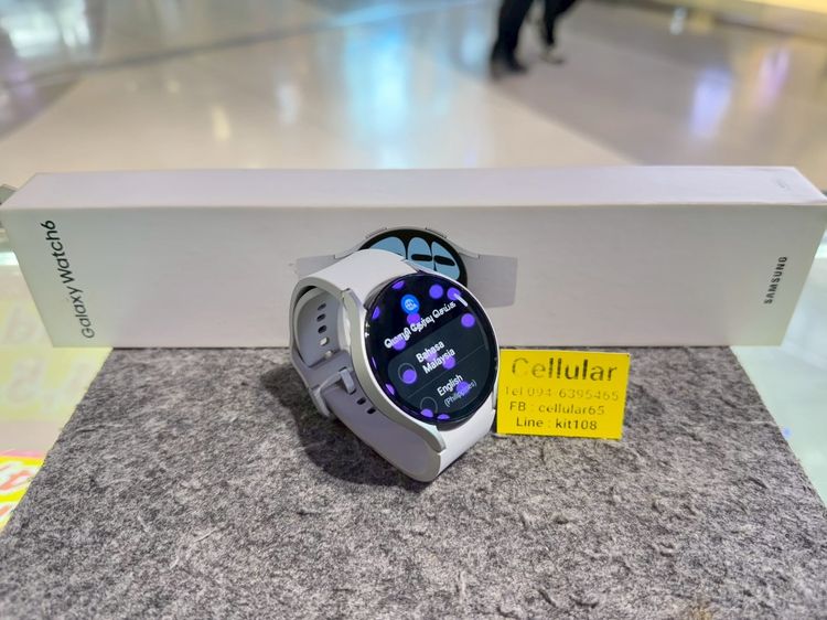 Galaxy Watch6 44mm GPS สภาพสวย เครื่องไทย ครบกล่อง รูปที่ 7
