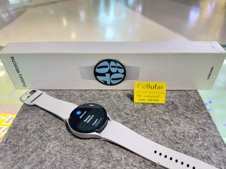 Galaxy Watch6 44mm GPS สภาพสวย เครื่องไทย ครบกล่อง รูปที่ 3