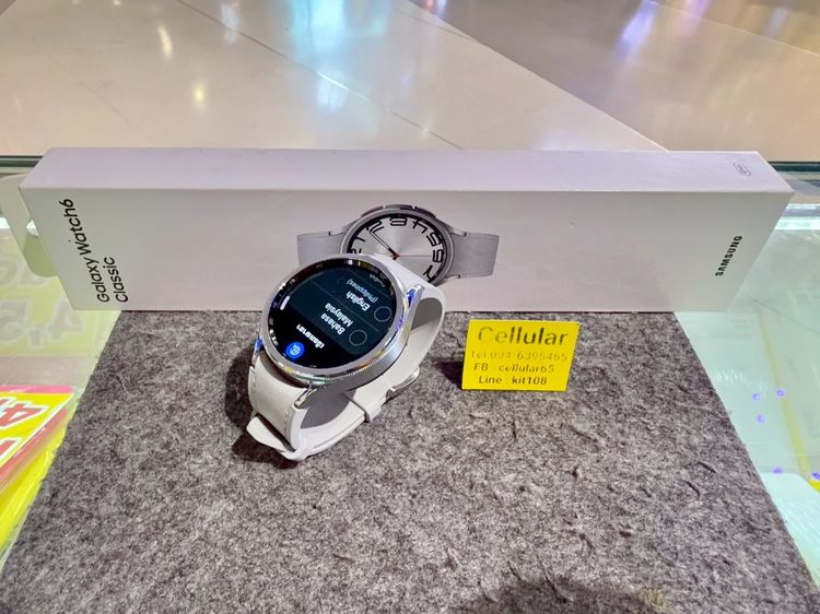 (ติดจอง)Galaxy Watch6 Classic 47mm สภาพสวยมาก เครื่องไทย ครบกล่อง รูปที่ 10