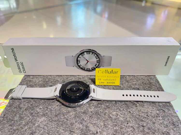 (ติดจอง)Galaxy Watch6 Classic 47mm สภาพสวยมาก เครื่องไทย ครบกล่อง รูปที่ 7