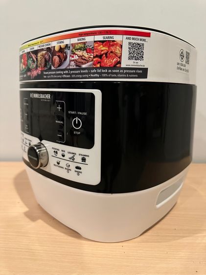 ROMMELSBACHER Smart Cooker 5.6 ลิตร หม้ออัดแรงดันไฟฟ้า 5.6 ลิตร รุ่น ROM-MD1000 รูปที่ 3