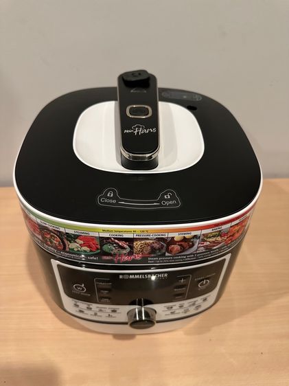 ROMMELSBACHER Smart Cooker 5.6 ลิตร หม้ออัดแรงดันไฟฟ้า 5.6 ลิตร รุ่น ROM-MD1000 รูปที่ 2