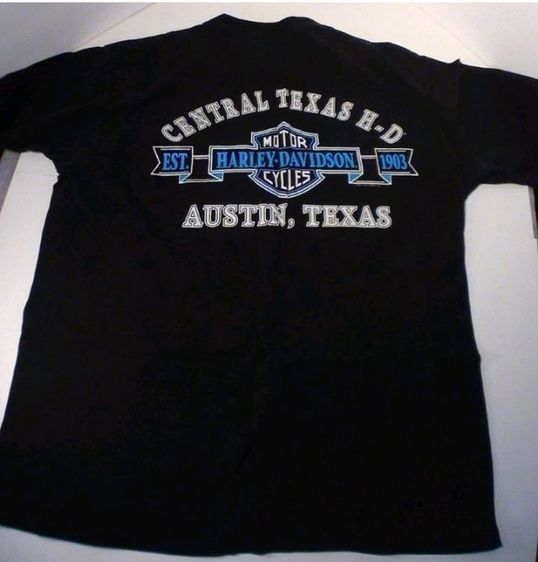 เสื้อยืด Vintage Harley-Davidson 1992
"CENTRAL TEXAS"  รูปที่ 2