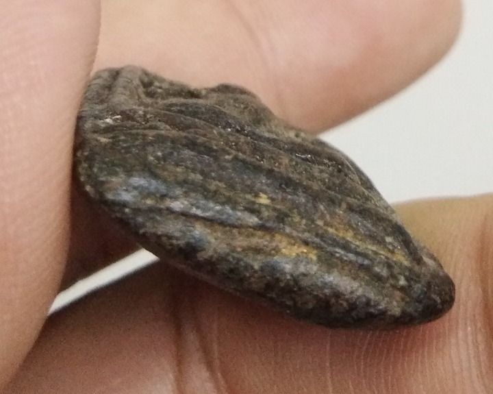 3034-พระหลวงพ่ออิ่ม วัดคลองด่าน (วัดบางเหี้ย) จังหวัดสมุทรปราการ พิมพ์พระคงเนื้อผงจุ่มรัก หลังยันต์ รูปที่ 5