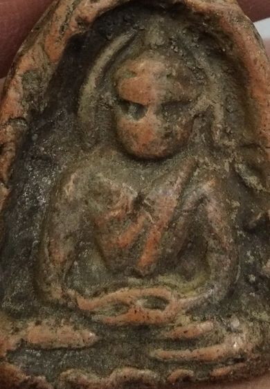 3035-พระซุ้มกอเนื้อดินเก่า