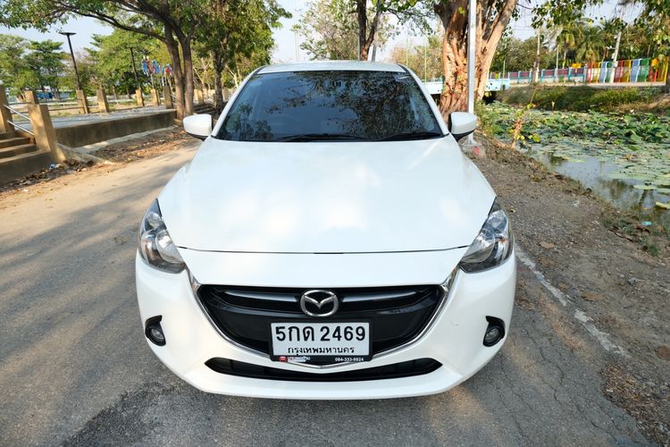 Mazda Mazda 2 2016 1.3 High Plus Sedan เบนซิน ไม่ติดแก๊ส เกียร์อัตโนมัติ ขาว รูปที่ 2