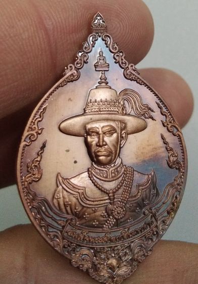 3043-เหรียญพระเจ้าตากสิน มหาราช รุ่นชนะศึก ปราบไพรี เนื้อทองแดง ออกวัดพรานนก อ.อุทัย จ.อยุธยา ปี2562 สวยๆ พร้อมกล่องเดิมๆ รูปที่ 2