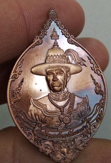 3043-เหรียญพระเจ้าตากสิน มหาราช รุ่นชนะศึก ปราบไพรี เนื้อทองแดง ออกวัดพรานนก อ.อุทัย จ.อยุธยา ปี2562 สวยๆ พร้อมกล่องเดิมๆ รูปที่ 8