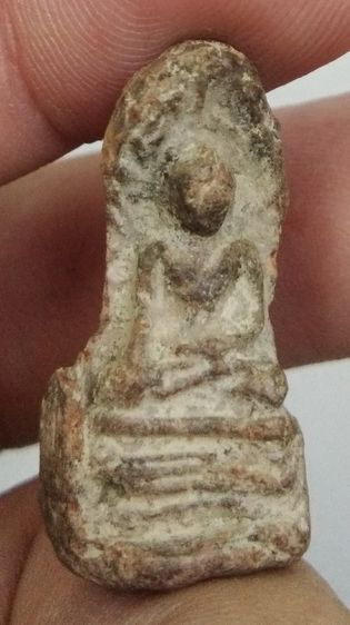 3044-พระรอดสองหน้าเนื้อดินเก่า รูปที่ 2