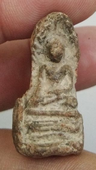 3044-พระรอดสองหน้าเนื้อดินเก่า รูปที่ 4