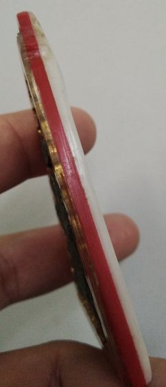 3047-เหรียญหล่อพระเนื้อชินตะกั่วเก่า พระพิจิตร ยอดซุ้ม เลี่ยมกรอบเปิดหน้าแบบโบราณ รูปที่ 5