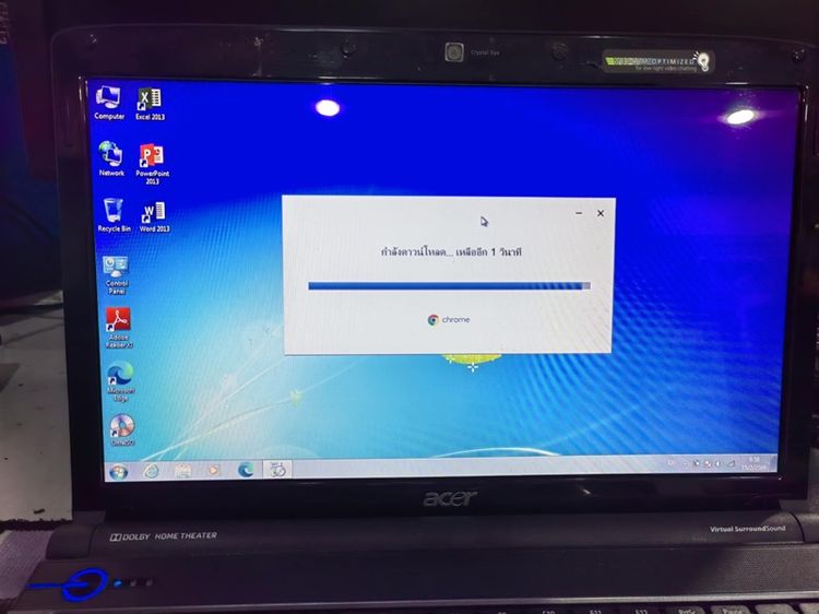 Aspire series 2 กิกะไบต์ วินโดว์ USB Note Book Acer