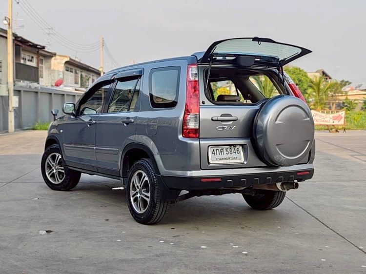 Honda CR-V 2004 2.0 E 4WD Utility-car เบนซิน ไม่ติดแก๊ส เกียร์อัตโนมัติ เทา รูปที่ 3