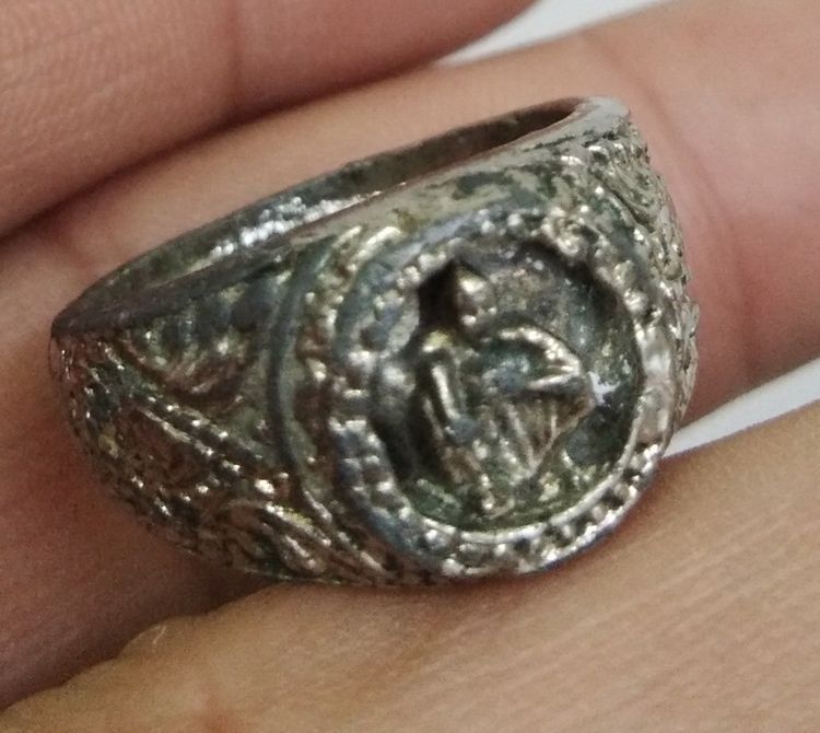 3059-แหวนหลวงพ่อคูณ วัดบ้านไร่ รุ่นเสาร์ 5 ปี 2537 ขนาดเส้นผ่านศูนย์กลาง 19 มม รูปที่ 6