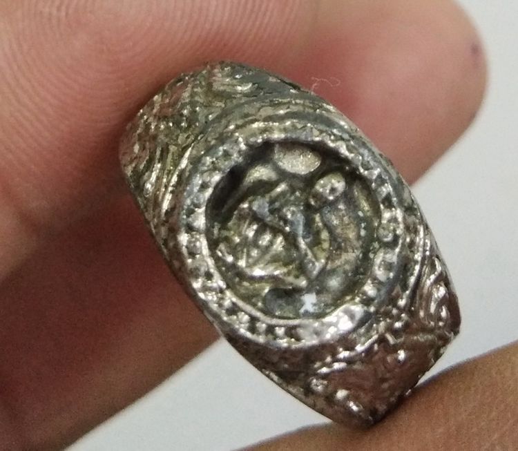 3059-แหวนหลวงพ่อคูณ วัดบ้านไร่ รุ่นเสาร์ 5 ปี 2537 ขนาดเส้นผ่านศูนย์กลาง 19 มม รูปที่ 3