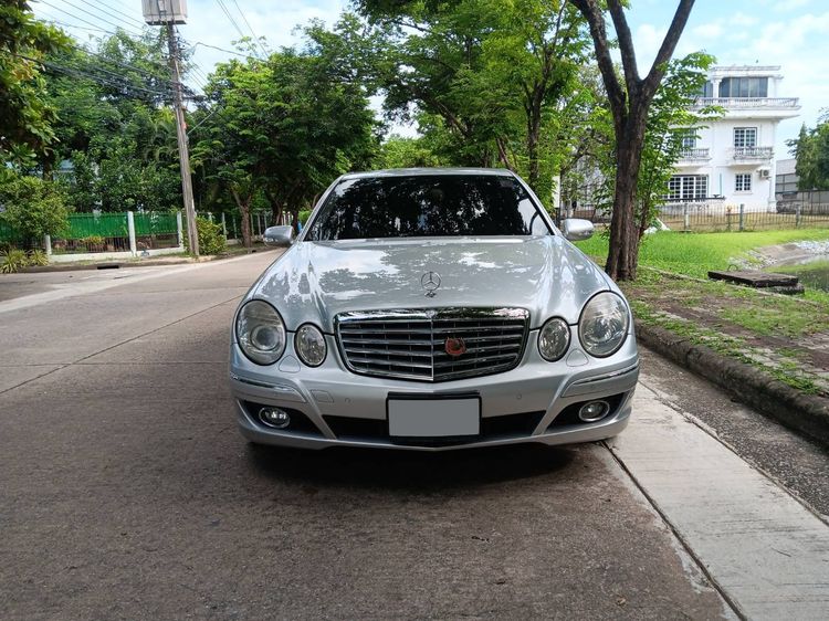 Mercedes-Benz E-Class 2009 E200 Kompressor Sedan เบนซิน NGV เกียร์อัตโนมัติ บรอนซ์เงิน รูปที่ 3