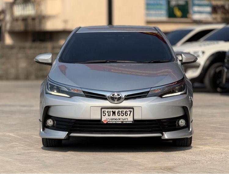 Toyota Altis 2018 1.8 V Sedan เบนซิน ไม่ติดแก๊ส เกียร์อัตโนมัติ เทา รูปที่ 3