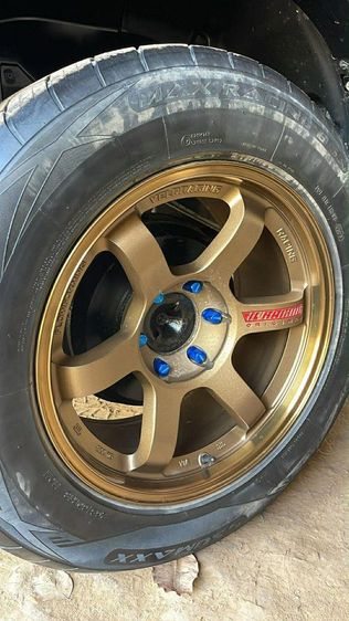 ขายแม็กTE ก้านยกหยอดแดง พร้อมยางปี23 รูปที่ 4