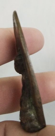 3061-พระกริ่งครึ่งซีก หลังใบโพธิ์ วัดสุทัศน์ เนื้อทองเหลืองเก่า รูปที่ 17