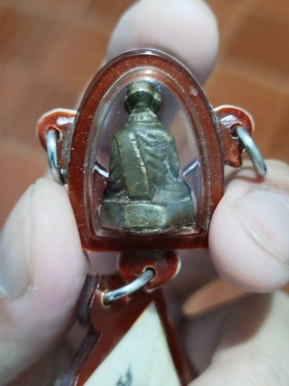 หลวงพ่อทบ รูปหล่อ และ ภาพถ่ายหลังจารหมึก รูปที่ 3