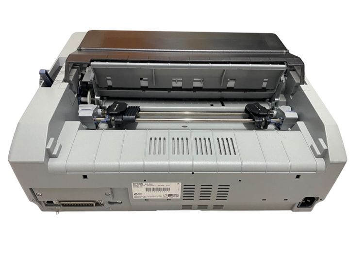 Epson LQ-590 (มือสองพร้อมใช้งาน สภาพใหม่) เครื่องพิมพ์ด็อทเมตริกซ์แคร่สั้น 24 เข็ม ปริ้นใบเสร็จ กระดาษต่อเนื่อง 5 ชั้น  รูปที่ 5