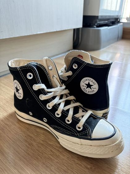 CONVERSE รองเท้า CHUCK 70 HI BLACK ข้อสูง ไซส์ 4  36.5  23 cm  รูปที่ 2