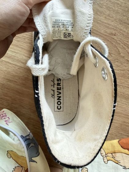 CONVERSE รองเท้า CHUCK 70 HI BLACK ข้อสูง ไซส์ 4  36.5  23 cm  รูปที่ 5