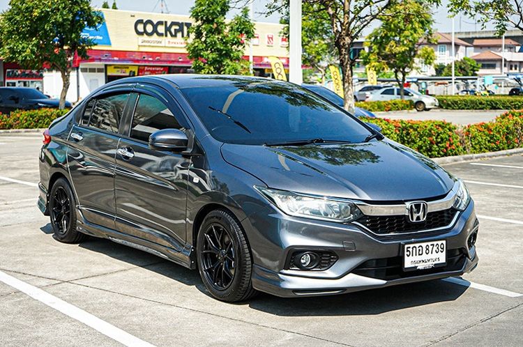 Honda City 2017 1.5 V Plus i-VTEC Sedan เบนซิน ไม่ติดแก๊ส เกียร์อัตโนมัติ เทา รูปที่ 3