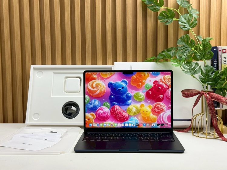 Apple แมค โอเอส 8 กิกะไบต์ อื่นๆ ไม่ใช่ MacBook Air 13.6-inch M2 2022 Ram8GB SSD256GB Midnight