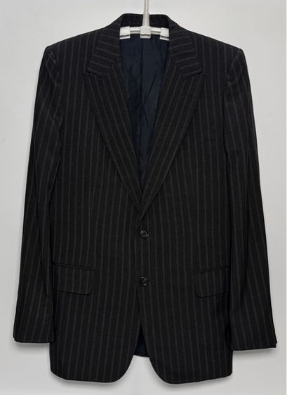 ⚠️FREE TIE YSL‼️ชุดสูท  ของแท้ ORIGINAL Saint Laurent➖YSL▪️MADE IN ITALY  รูปที่ 2