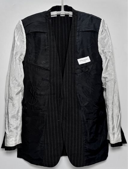 ⚠️FREE TIE YSL‼️ชุดสูท  ของแท้ ORIGINAL Saint Laurent➖YSL▪️MADE IN ITALY  รูปที่ 4