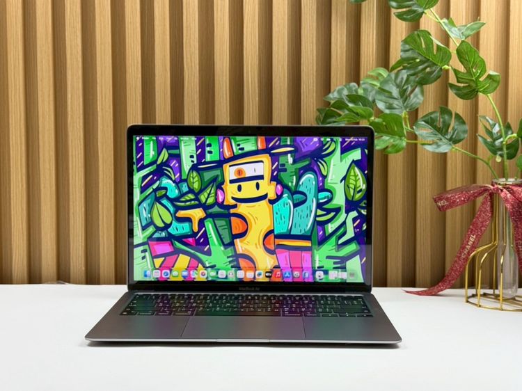 Apple แมค โอเอส 8 กิกะไบต์ อื่นๆ ใช่ MacBook Air 13-inch M1,2020 Ram8GB SSD256GB SpaceGray