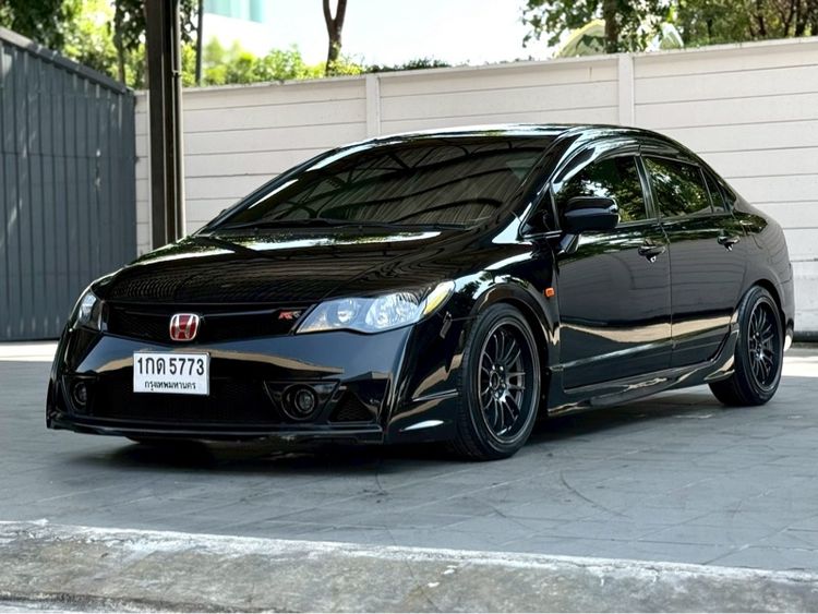Honda Civic 2009 1.8 S i-VTEC Sedan เบนซิน ไม่ติดแก๊ส เกียร์อัตโนมัติ ดำ รูปที่ 3