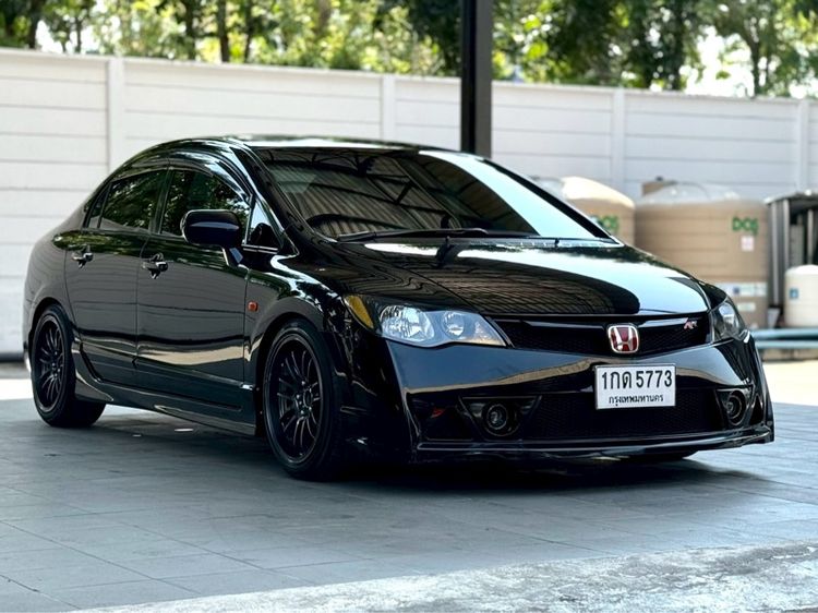 Honda Civic 2009 1.8 S i-VTEC Sedan เบนซิน ไม่ติดแก๊ส เกียร์อัตโนมัติ ดำ รูปที่ 2