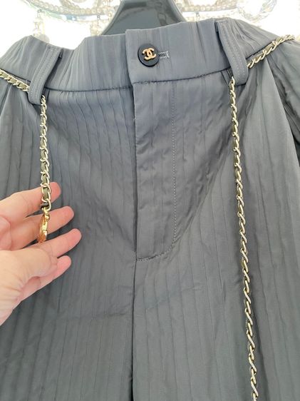 ชาแนล กางเกง พร้อมเข็มขัด ทรงสวยมากๆสภาพใหม่เอี่ยม  รูปที่ 17