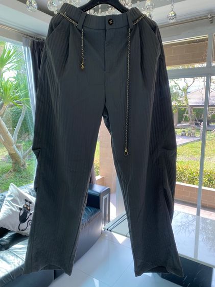 ชาแนล กางเกง พร้อมเข็มขัด ทรงสวยมากๆสภาพใหม่เอี่ยม  รูปที่ 2