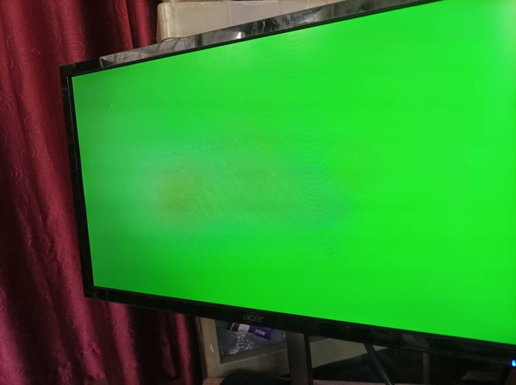 จอคอมก็ดีทีวีก็ได้ ACER 24 นิ้ว ขาตั้งปรับขึ้นลงได้ ตำหนิฟิมล์กลางจอเสื่อมแต่ใช้งานได้ปกติ ขายตามสภาพเพียง 590 บาท  รูปที่ 7