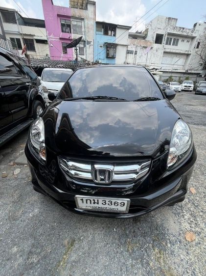 รถ Honda Brio 1.2 Amaze V สี ดำ