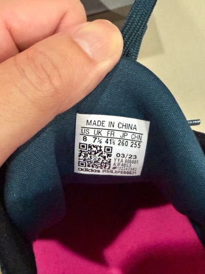 รองเท้าผู้ชาย Adidas Solarglide6 ไซส์ 8US (41.5EUR) ของแท้ มือหนึ่ง ป้ายยังไม่ตัด รูปที่ 6