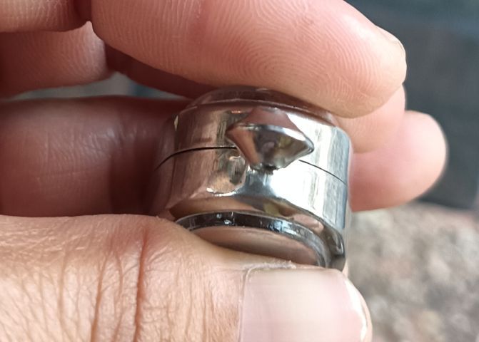 พระรูปหล่อสีดำ 1 องค์ รูปที่ 5