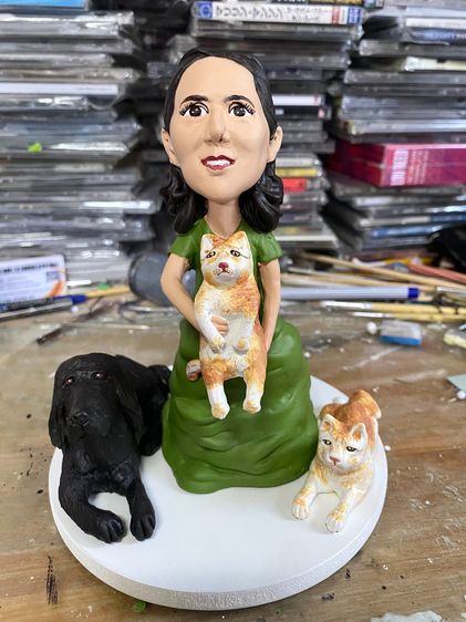 ตุ๊กตาปั้นตามสั่ง ปั้นตามแบบลูกค้าต้องการสั่งปั้นออนไลน์ รูปที่ 5