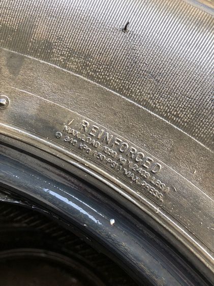 ยางรถกะบะเก่าBridgestone  245 70R16 เส้นละ100 บาท รูปที่ 6