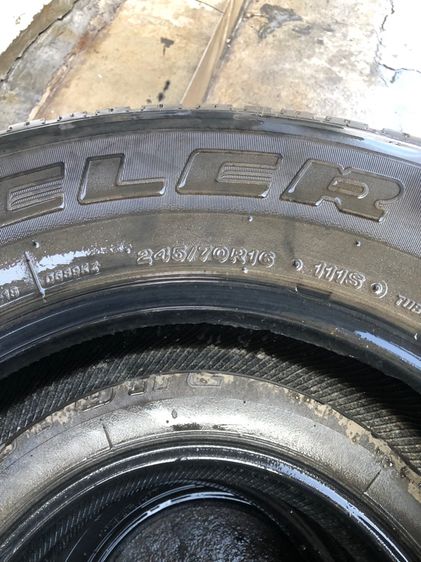ยางรถกะบะเก่าBridgestone  245 70R16 เส้นละ100 บาท รูปที่ 7