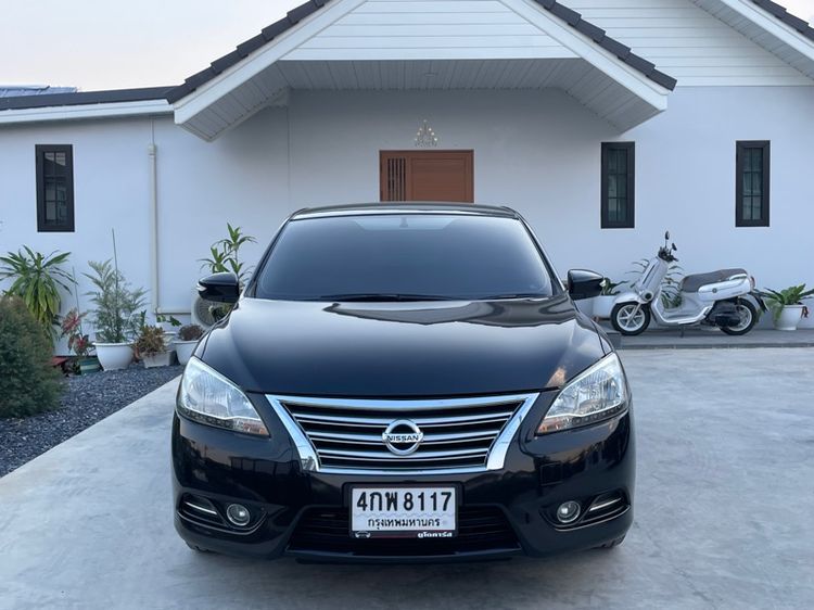 Nissan Sylphy 2015 1.6 V Sedan เบนซิน ไม่ติดแก๊ส เกียร์อัตโนมัติ ดำ รูปที่ 2