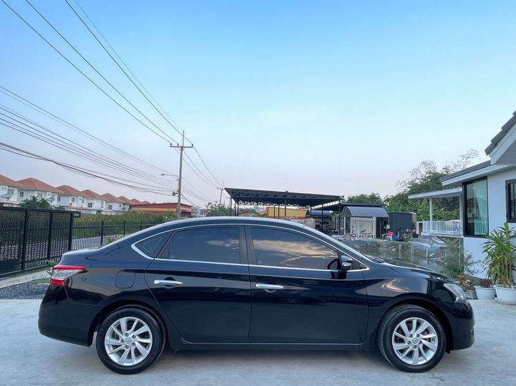 Nissan Sylphy 2015 1.6 V Sedan เบนซิน ไม่ติดแก๊ส เกียร์อัตโนมัติ ดำ รูปที่ 4