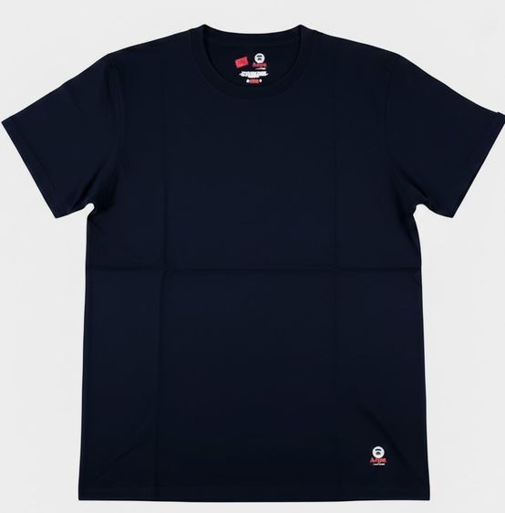 เสื้อทีเชิ้ต EU 40 ดำ แขนสั้น AAPE BY A BATHING APE® x Hanes Collaboration 